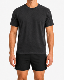 off-black tee model
